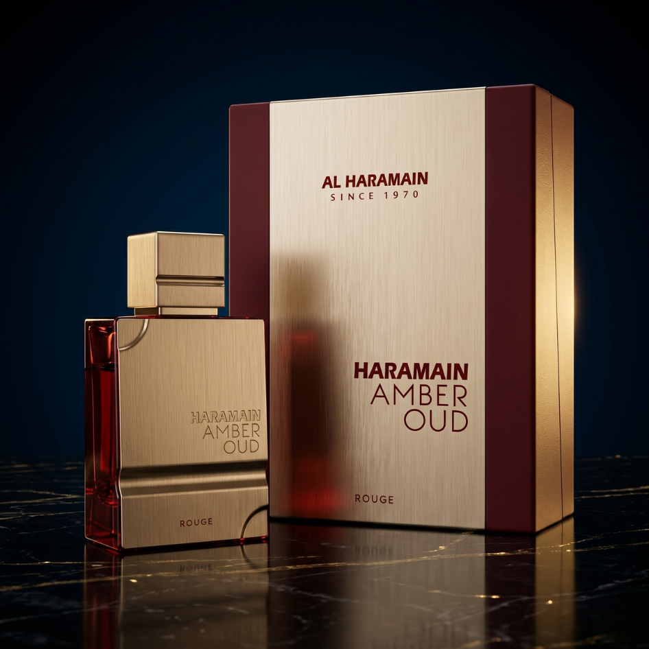 Amber Oud Rouge Al Haramain Perfumes