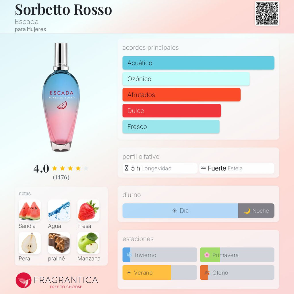 Sorbetto Rosso Escada
