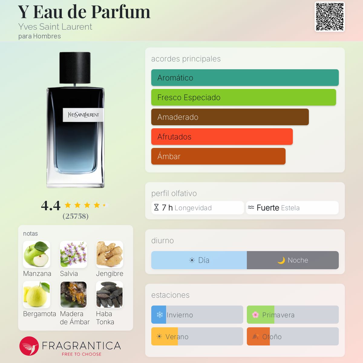Y Eau de Parfum Yves Saint Laurent