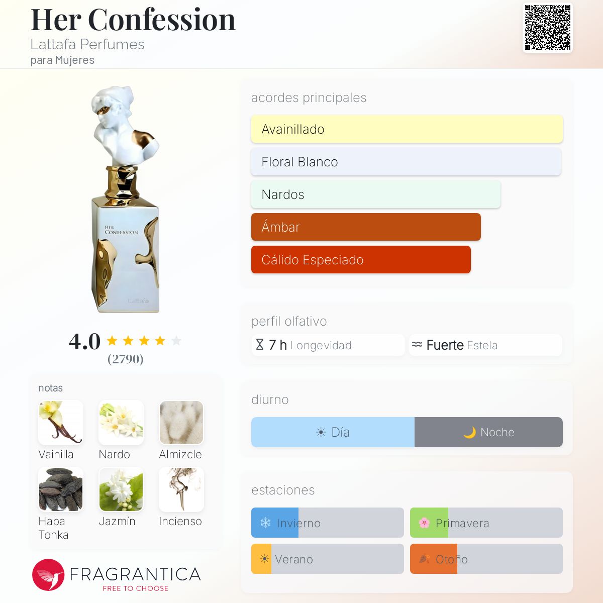 Her Confession Lattafa Perfumes
