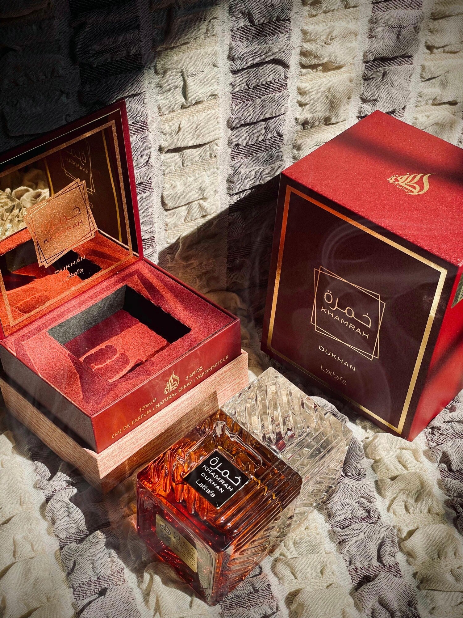 Khamrah Dukhan Lattafa Perfumes